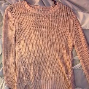 Baby pink Old Navy sweater